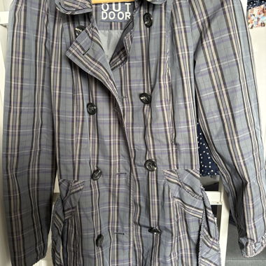 Cappotto da donna a quadri