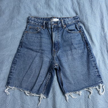 Short in denim Bershka