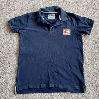 Jack & Jones navy polo shirt