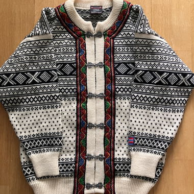 Cardigan NORWOOL Gjestal (100% laine vierge)