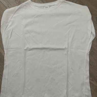 T-shirt bianco Zara Taglia 13-14