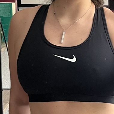 Reggiseno sportivo Nike nero