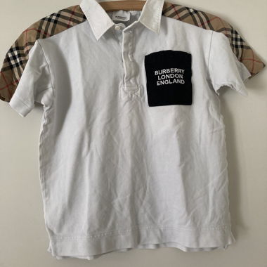 Polo Burberry pour garçon Gr. 164