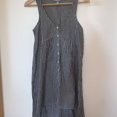 Robe RVCA à carreaux XS