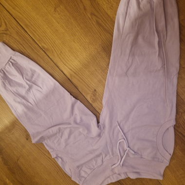 Lila Kinder-Jogginghose