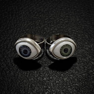 Bague oeil double