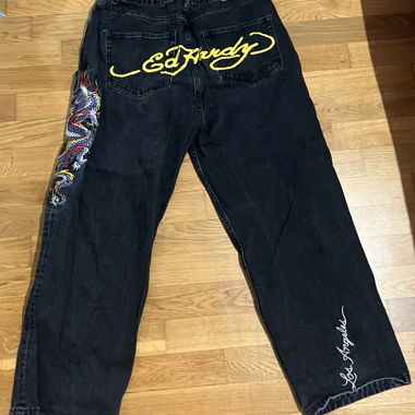 Jeans neri Ed Hardy