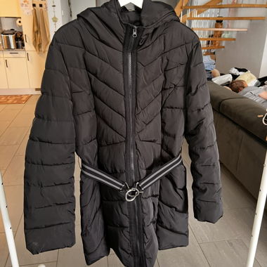 Black winter coat