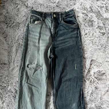 Jeans Zweifarbig