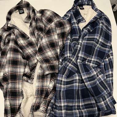 2 camicie da boscaiolo *nuove* XL