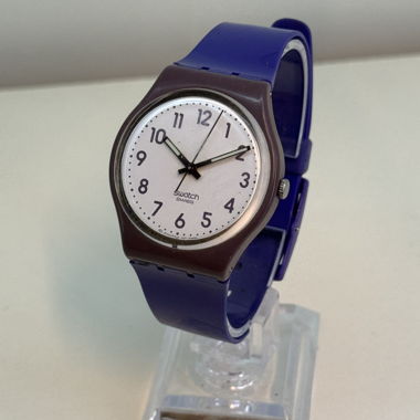 Swatch Swiss Made Purple 2009 Unisex 34mm