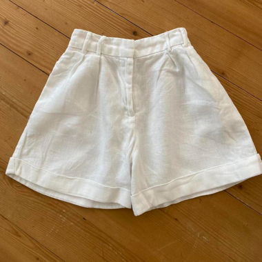 white shorts