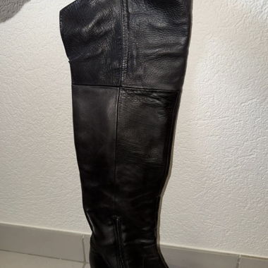Le Pepe Black Knee Boots