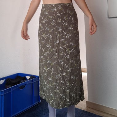 Green Floral Skirt - Street One