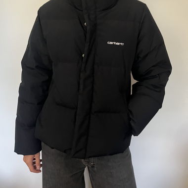 Black Carhartt Quilted Puffer Jacket