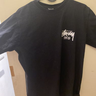 T-shirt a maniche lunghe Stussy Paris