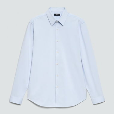 Theory Sylvain Shirt in Structure Knit XXL 