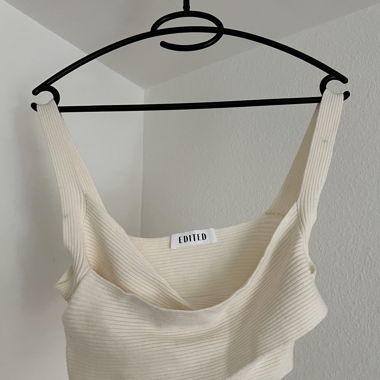 Rippstrick Crop Top