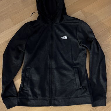The North Face women’s black hoodie L