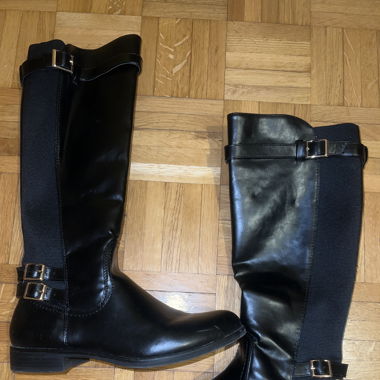Schwarze Stiefel 