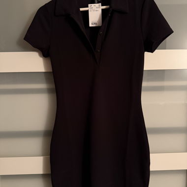 Vestito Polo Nero