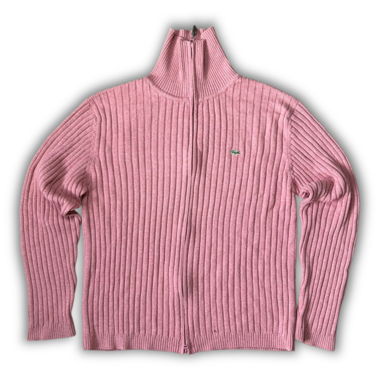 Lacoste Vintage Knit Zipup [XL]