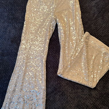 Glitter trousers