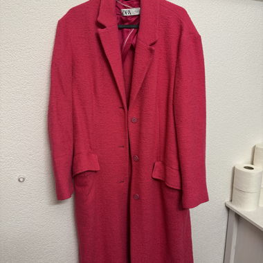 Manteau Zara S rose