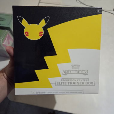Scatola Elite Trainer Pokémon 25