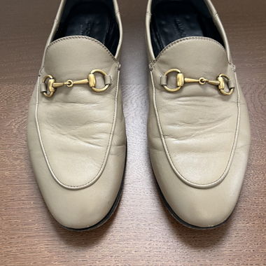 Mocassins en cuir Gucci Jordaan Horsebit