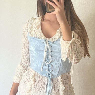 Corsetto Celeste Baby – Fairycore/Coquette