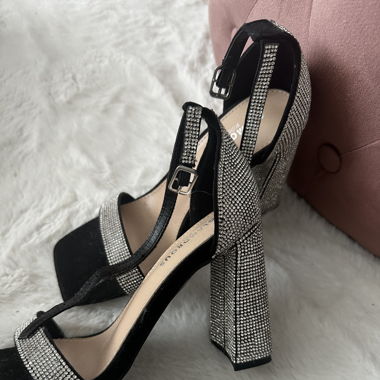 glitzer Highheels