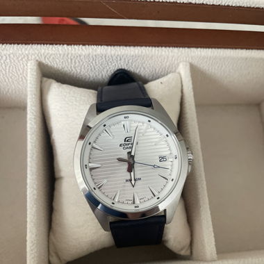 Casio Edifice Watch White Dial