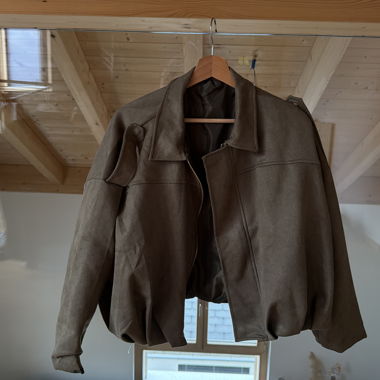 Veste vert olive zippée