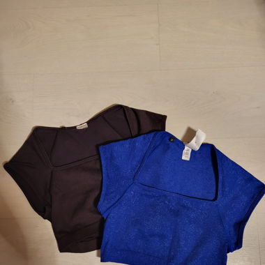 Haut Gymshark court lot de deux