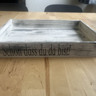 Wood Decorative Tray