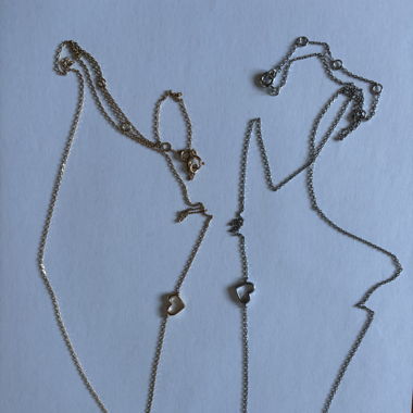 Long necklaces 
