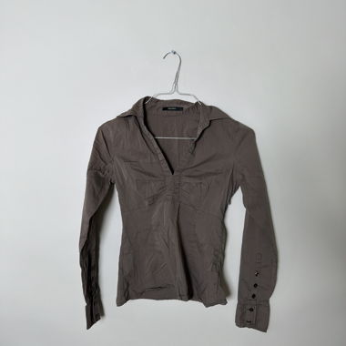 Vero Moda braune Bluse