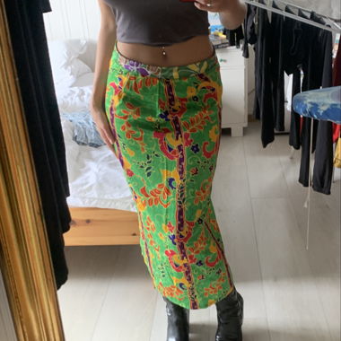 Bunter Maxi Rock