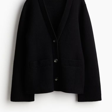 Cardigan wool blend