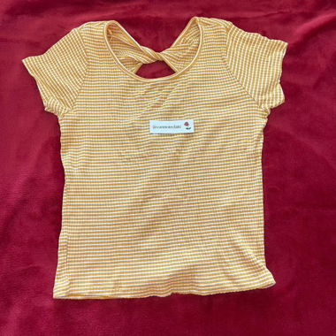 Yellow Striped Shirt 
