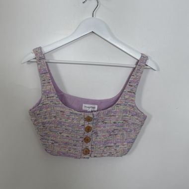 PrivacyPlease Cropped Top
