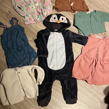 Kinder Kleider-Set 80/86