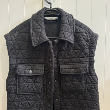 Gilet matelassé noir
