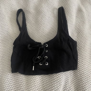 Crop top avec nœud