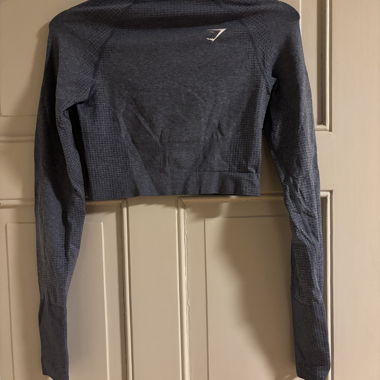 Gymshark Top corto collo alto