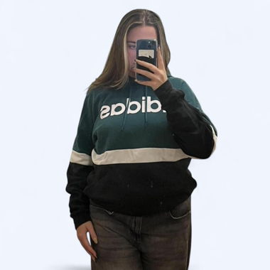 Sweat à capuche Adidas, taille L