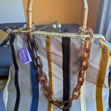 Borsa Amethista vintage