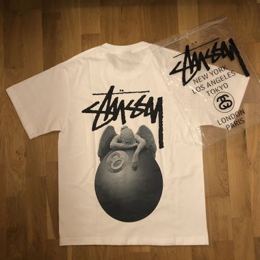 Neu Stüssy T shirt Black & White