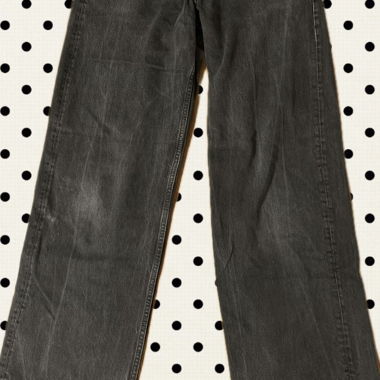 Schwarze Jeans im Loose Fit 